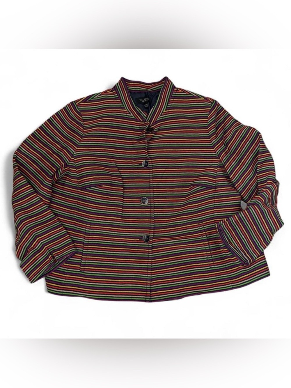 Talbots Rainbow Striped Women’s Blazer